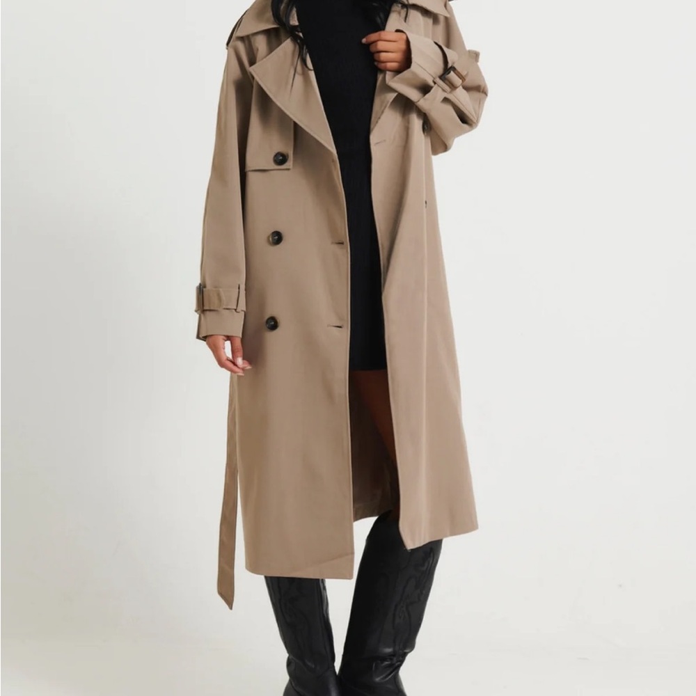 Classic Tan Trench Coat